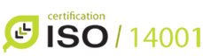 Certifié ISO 14001 : 2004